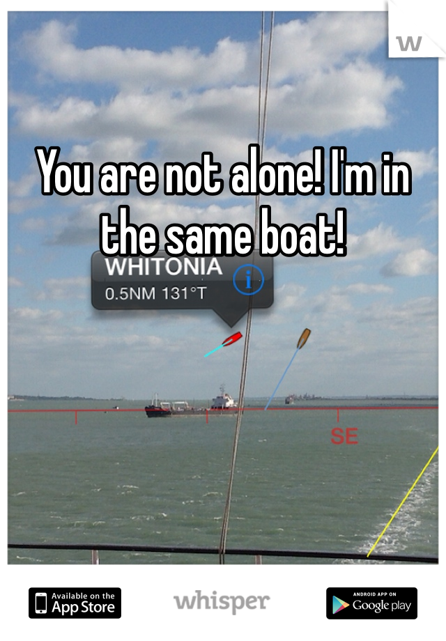 You are not alone! I'm in the same boat!