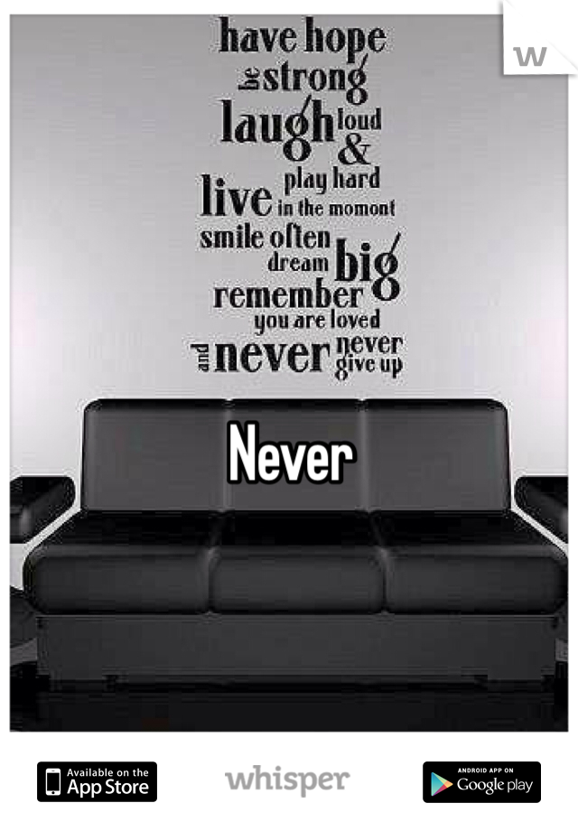 Never 