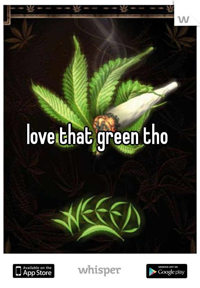 love that green tho 