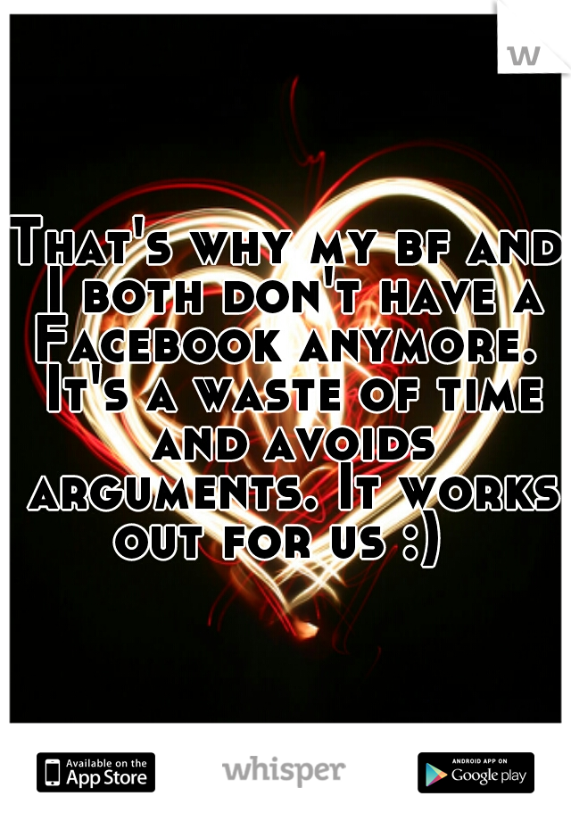 That's why my bf and I both don't have a Facebook anymore.  It's a waste of time and avoids arguments. It works out for us :)  
