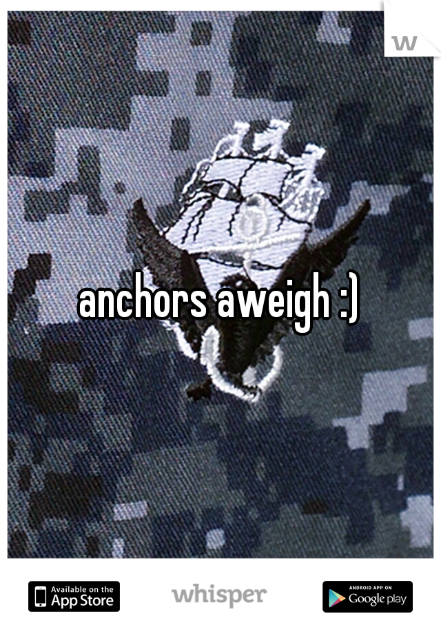 anchors aweigh :)
