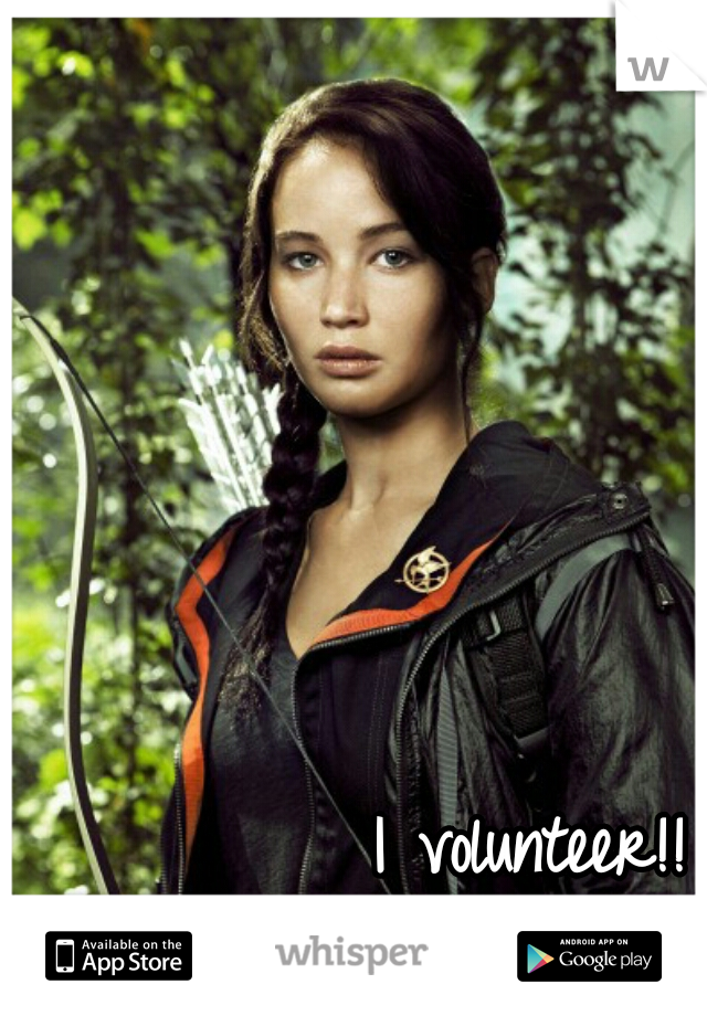 I volunteer!! 
