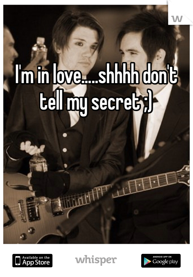 I'm in love.....shhhh don't tell my secret ;) 