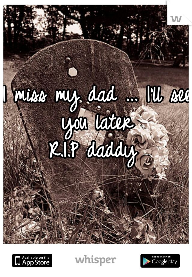 I miss my dad ... I'll see you later 



R.I.P daddy 