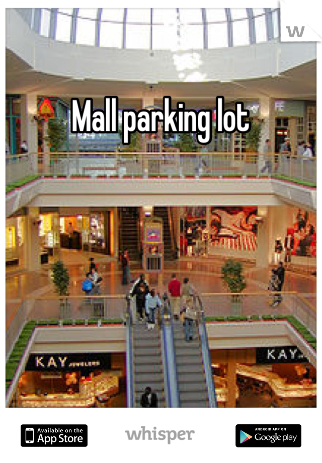 Mall parking lot