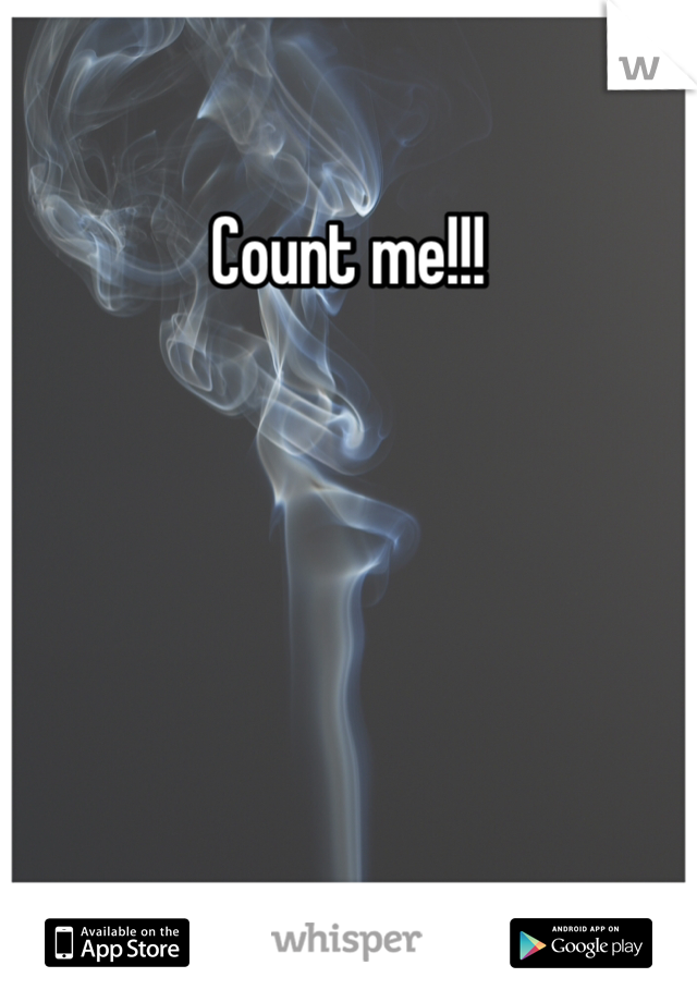 Count me!!!