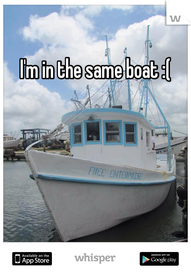I'm in the same boat :( 