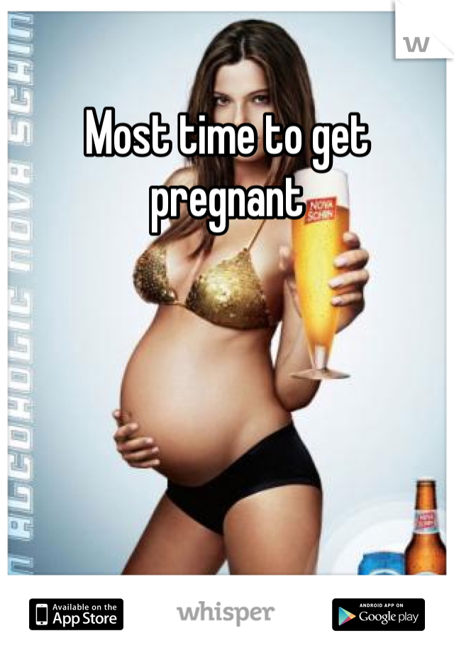 Most time to get pregnant 