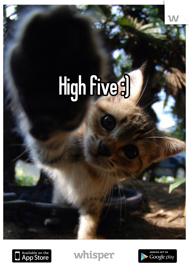 High five :)