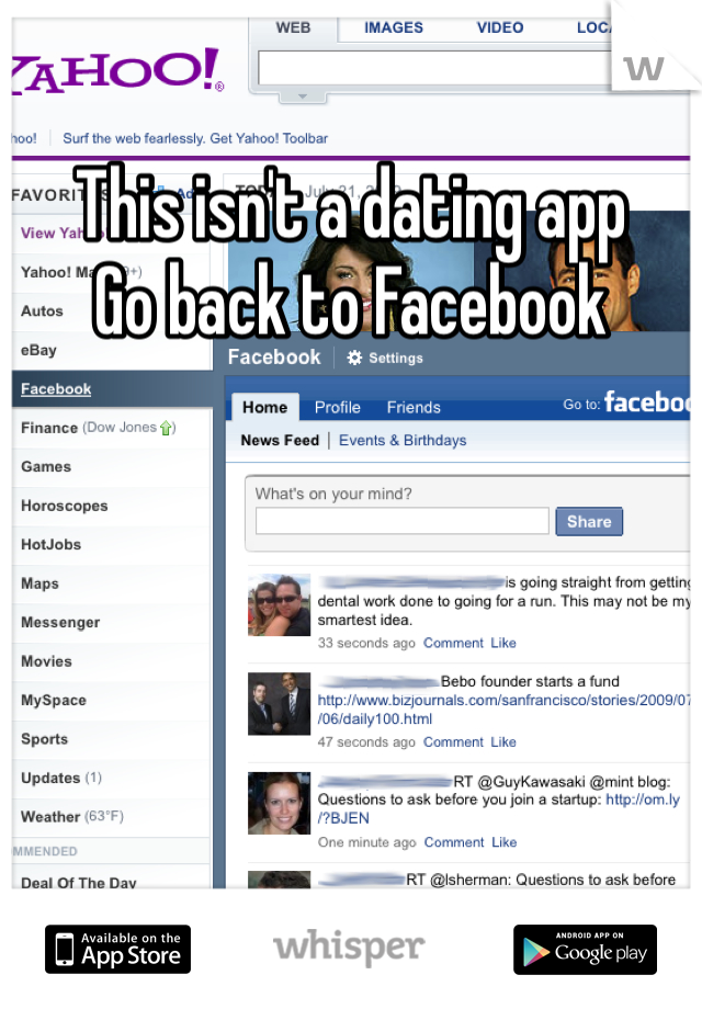 This isn't a dating app 
Go back to Facebook 