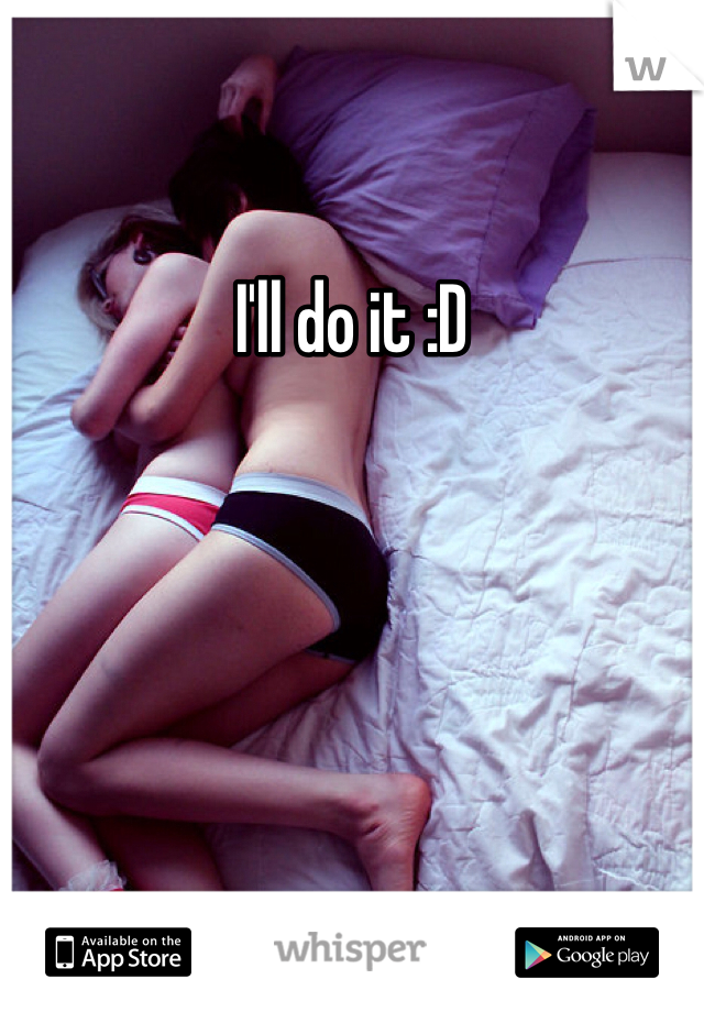 I'll do it :D