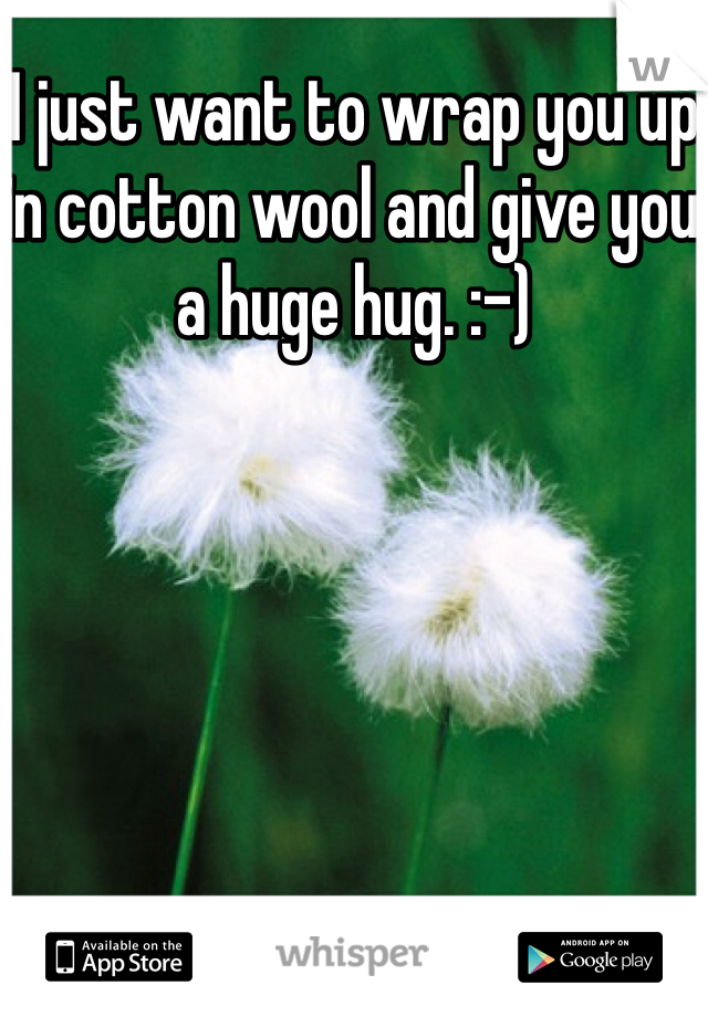 I just want to wrap you up in cotton wool and give you a huge hug. :-) 