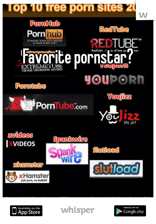 Favorite pornstar?