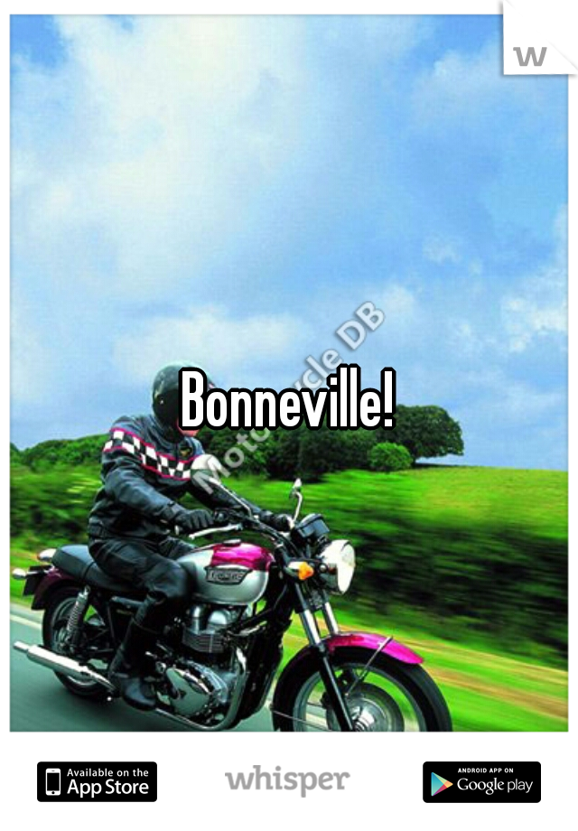 Bonneville!