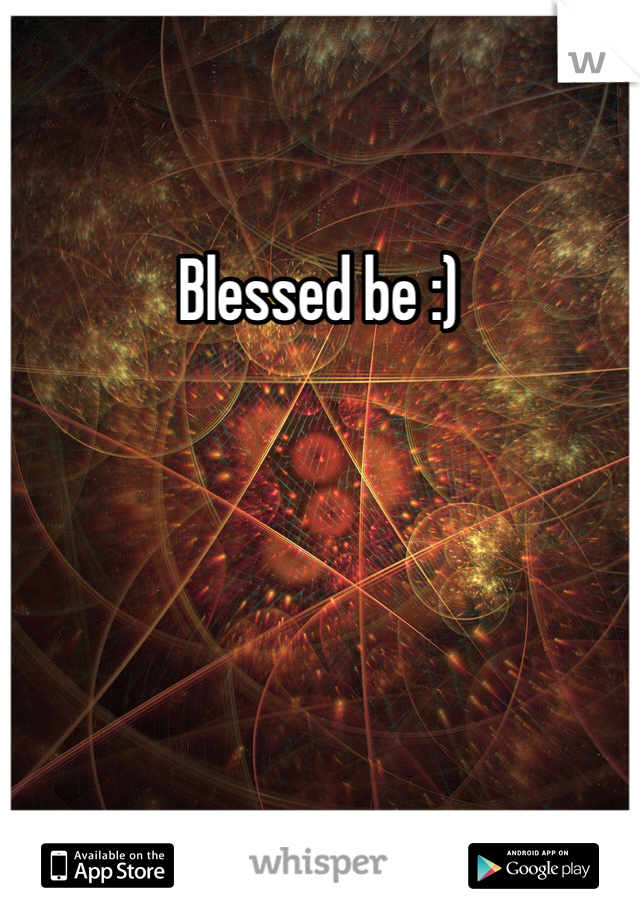 Blessed be :) 