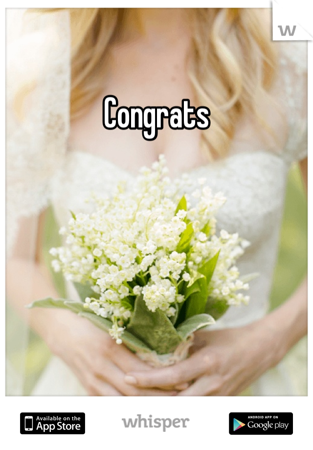 Congrats
