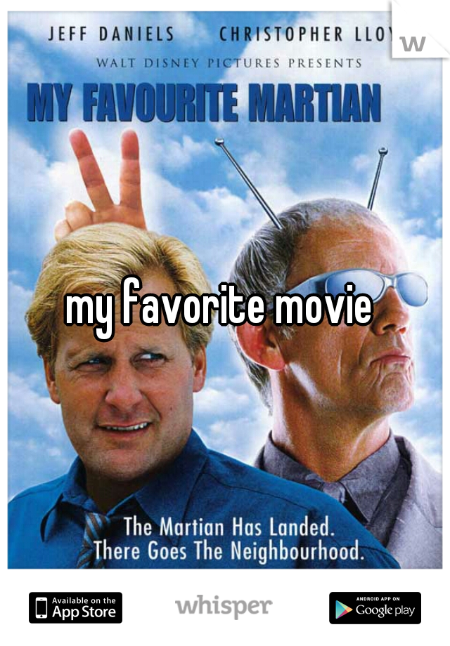 my favorite movie 