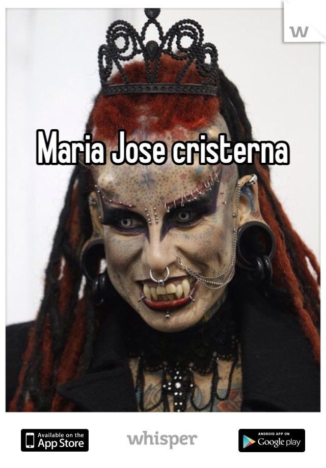Maria Jose cristerna