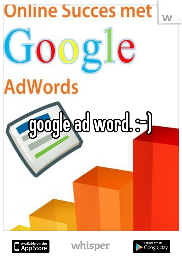 google ad word. :-)