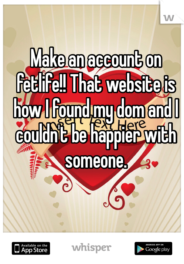Make an account on fetlife!! That website is how I found my dom and I couldn't be happier with someone. 