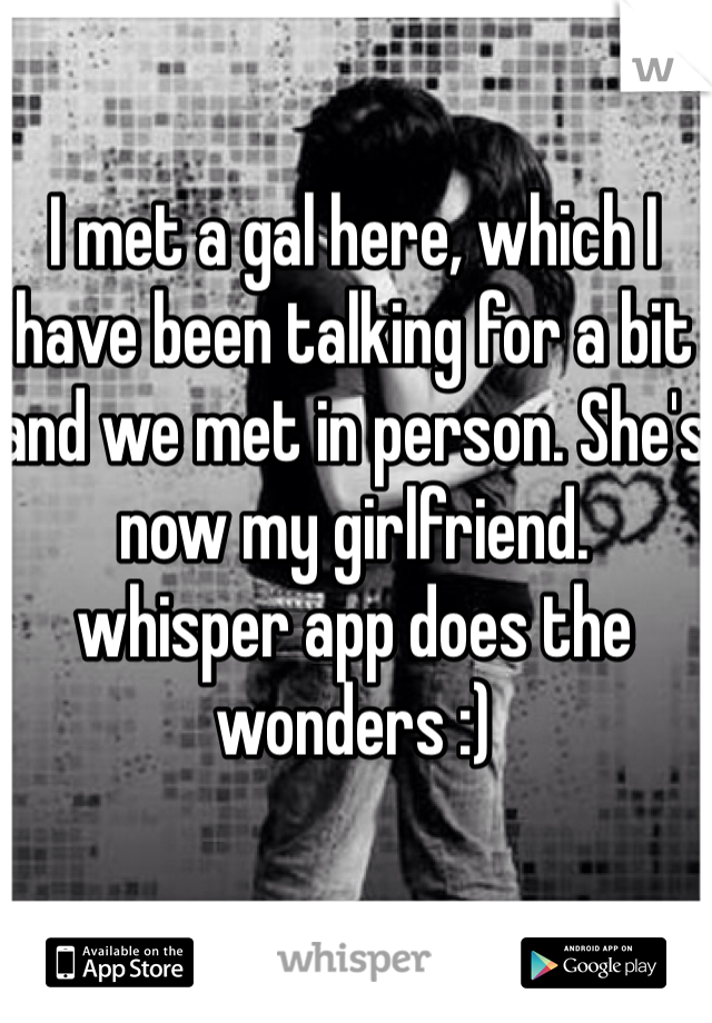 I met a gal here, which I have been talking for a bit and we met in person. She's now my girlfriend.
whisper app does the wonders :)