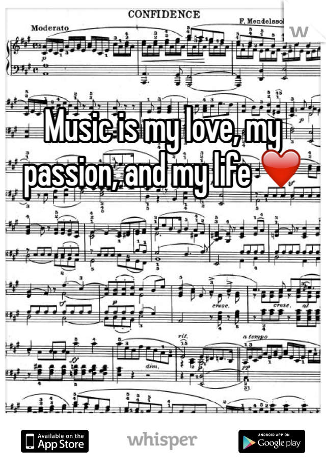 Music is my love, my passion, and my life ❤️