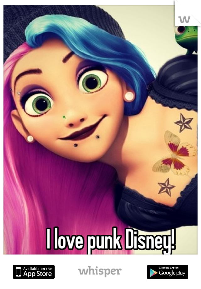 I love punk Disney!