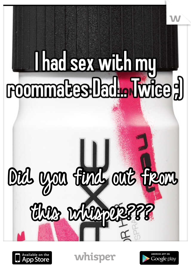 Did you find out from this whisper???