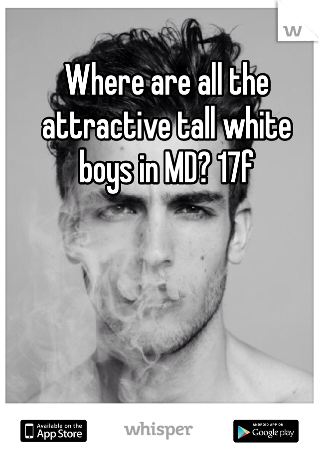 Where are all the attractive tall white boys in MD? 17f