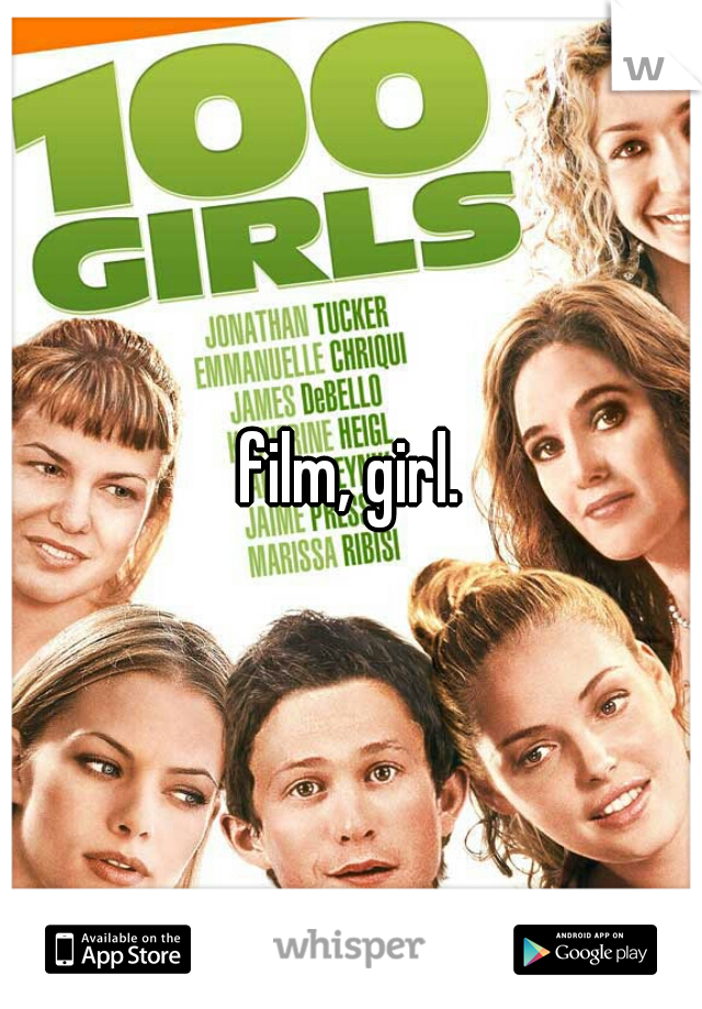 film, girl.