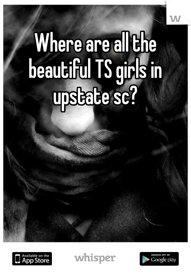 Where are all the beautiful TS girls in upstate sc?