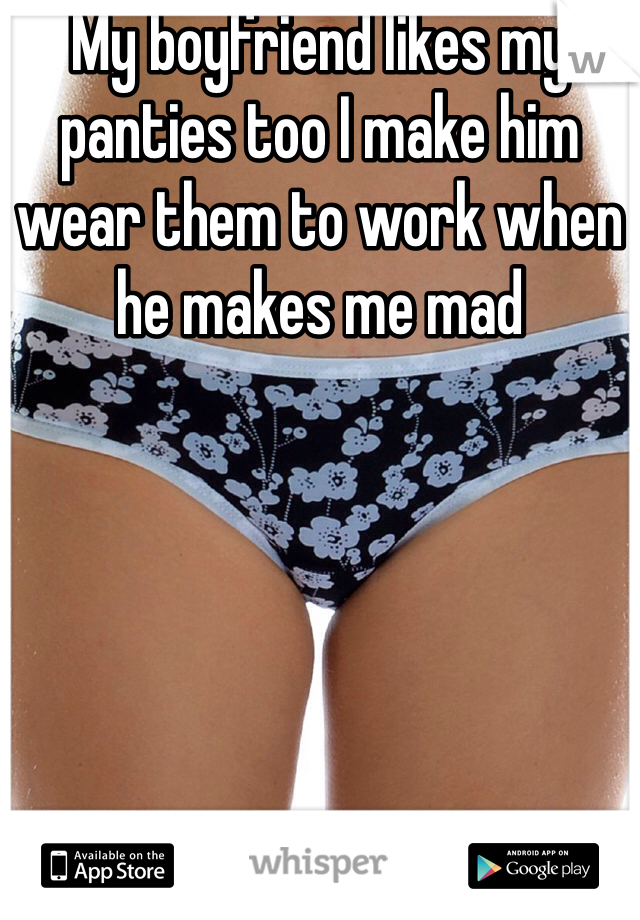 I Make Him Wear Thong Panties 41