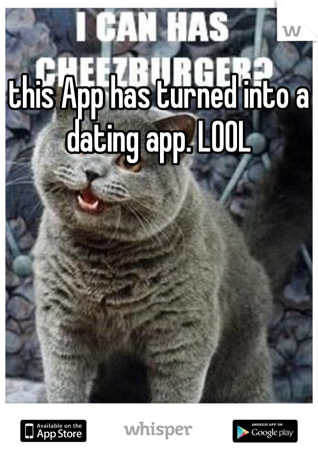 this App has turned into a dating app. LOOL 