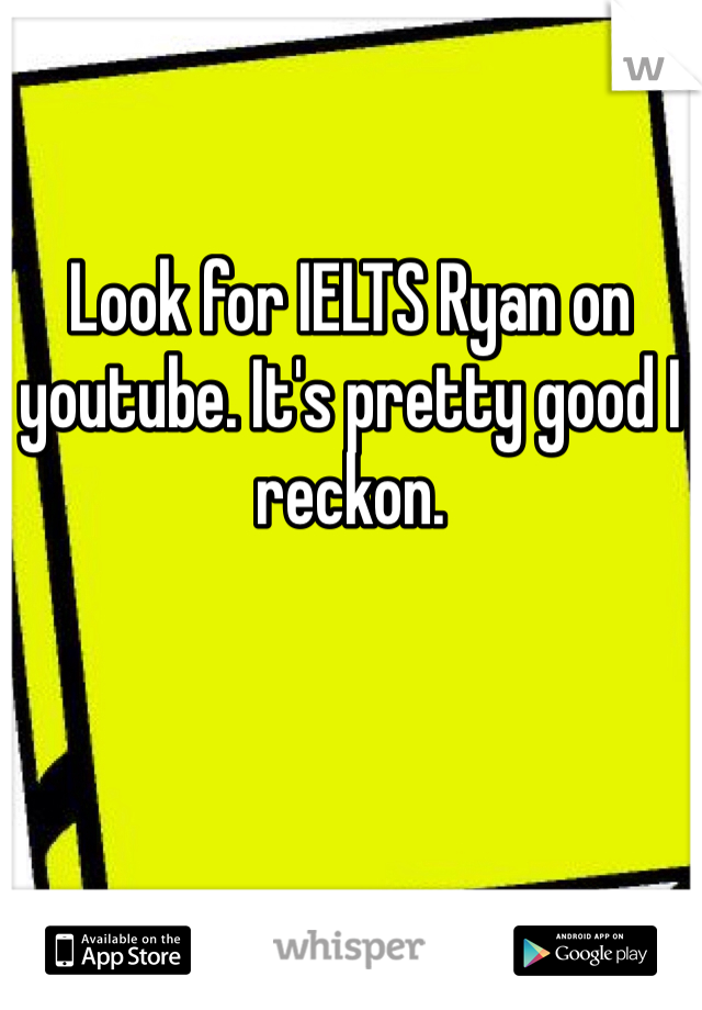 Look for IELTS Ryan on youtube. It's pretty good I reckon.
