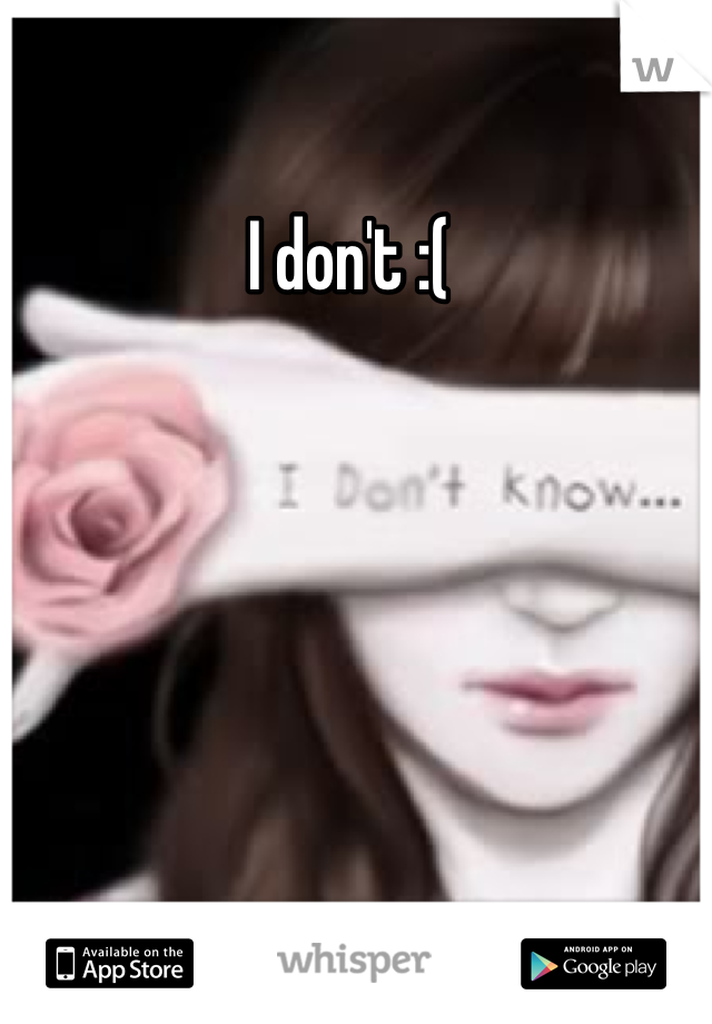 I don't :( 