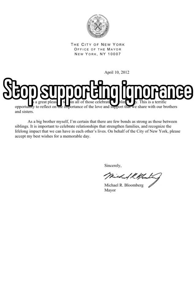 stop-supporting-ignorance