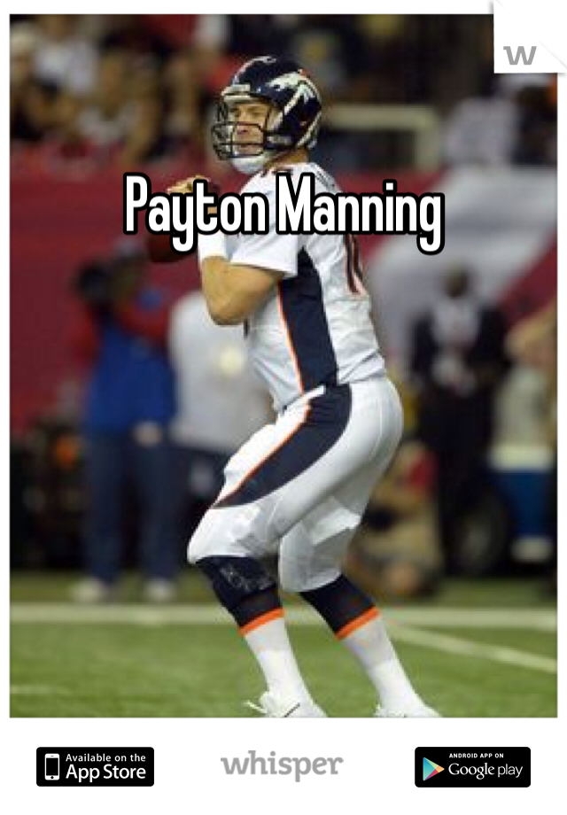 Payton Manning 