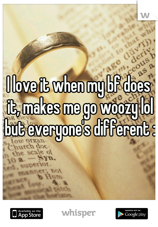 I love it when my bf does it, makes me go woozy lol but everyone's different :)