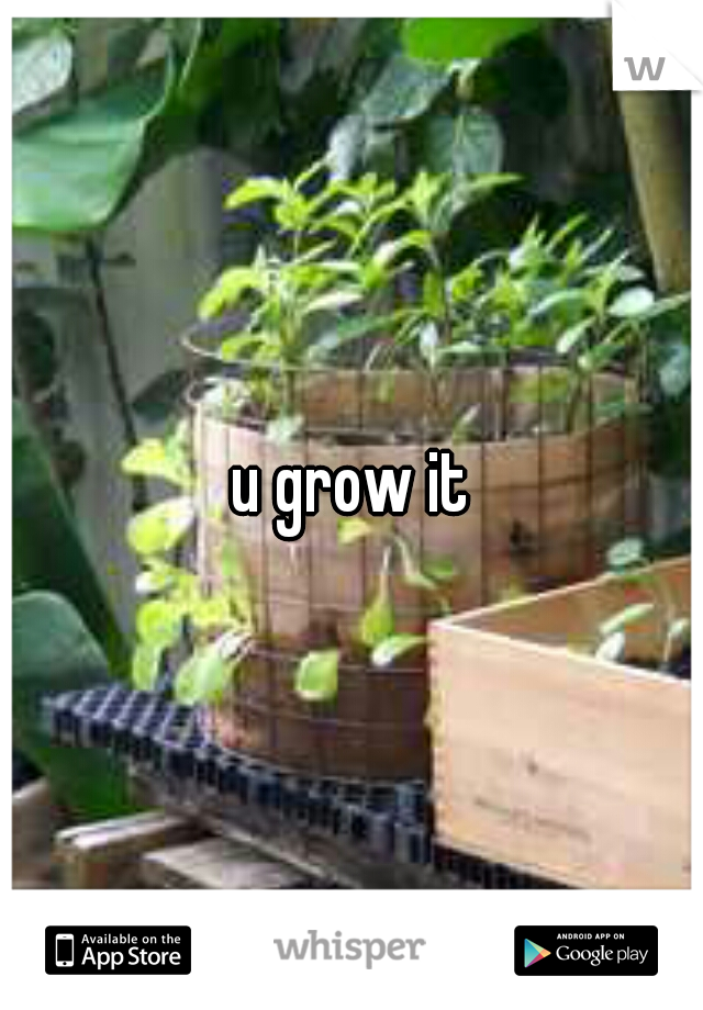 u grow it
