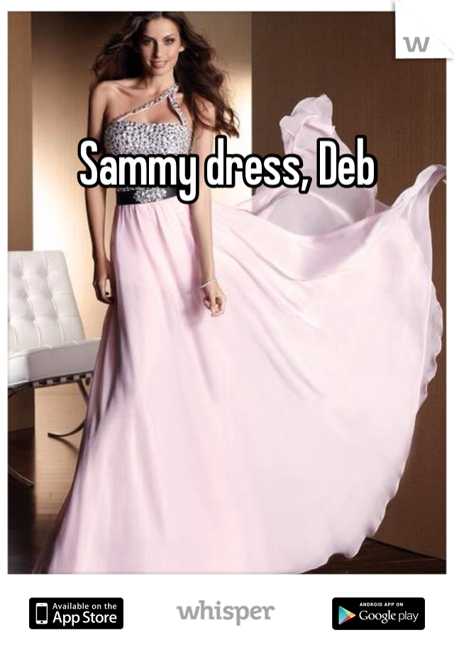 Sammy dress, Deb