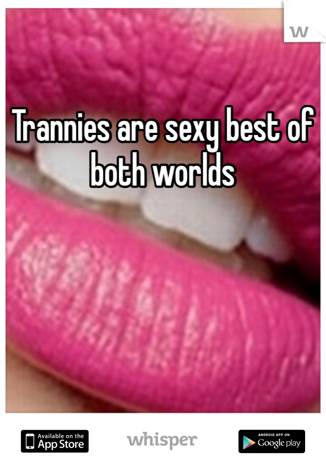 Trannies are sexy best of both worlds