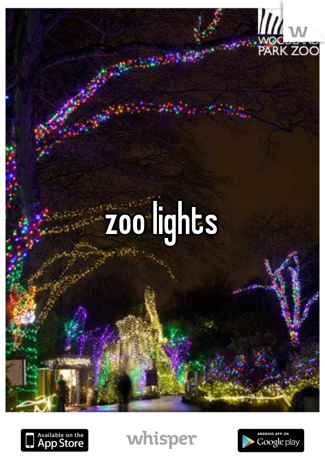 zoo lights
