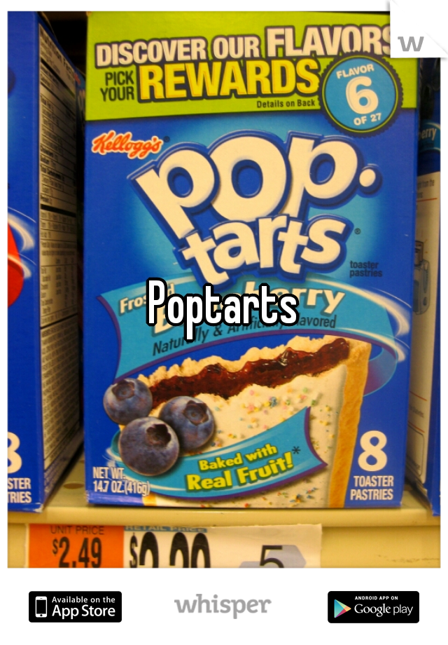Poptarts
