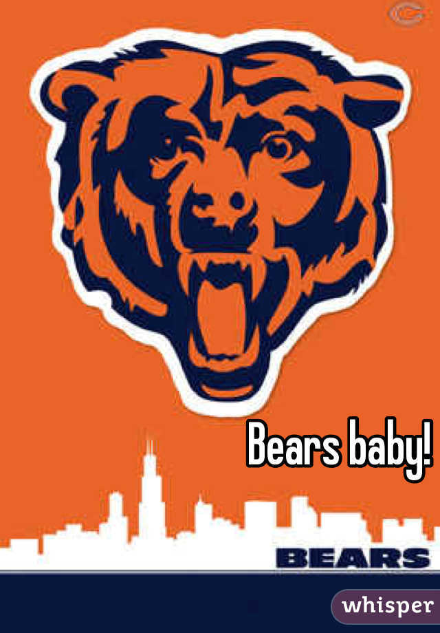 Bears baby!