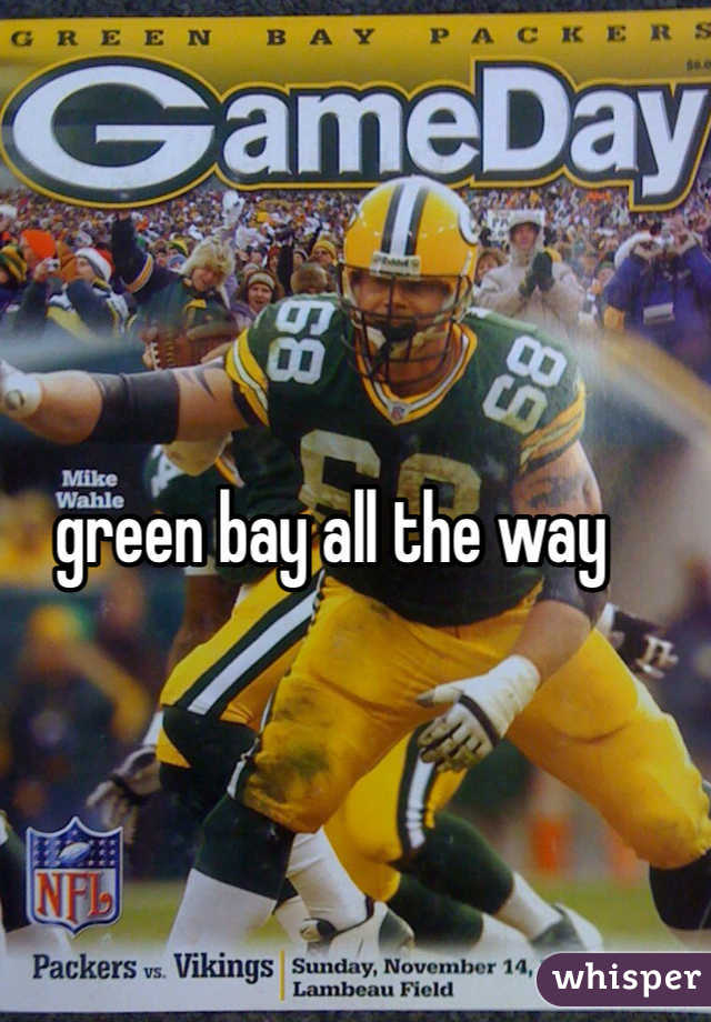 green bay all the way