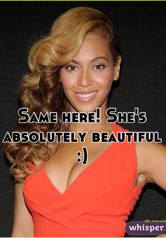 Same here! She's absolutely beautiful :)