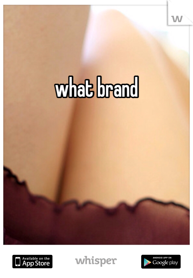 what brand 