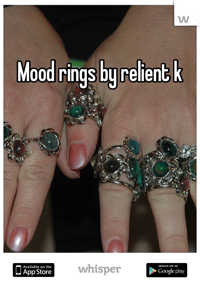 Mood rings by relient k