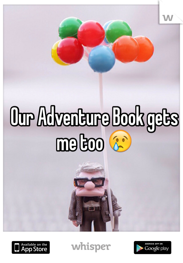 Our Adventure Book gets me too 😢