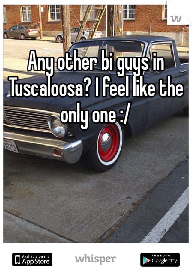 Any other bi guys in Tuscaloosa? I feel like the only one :/